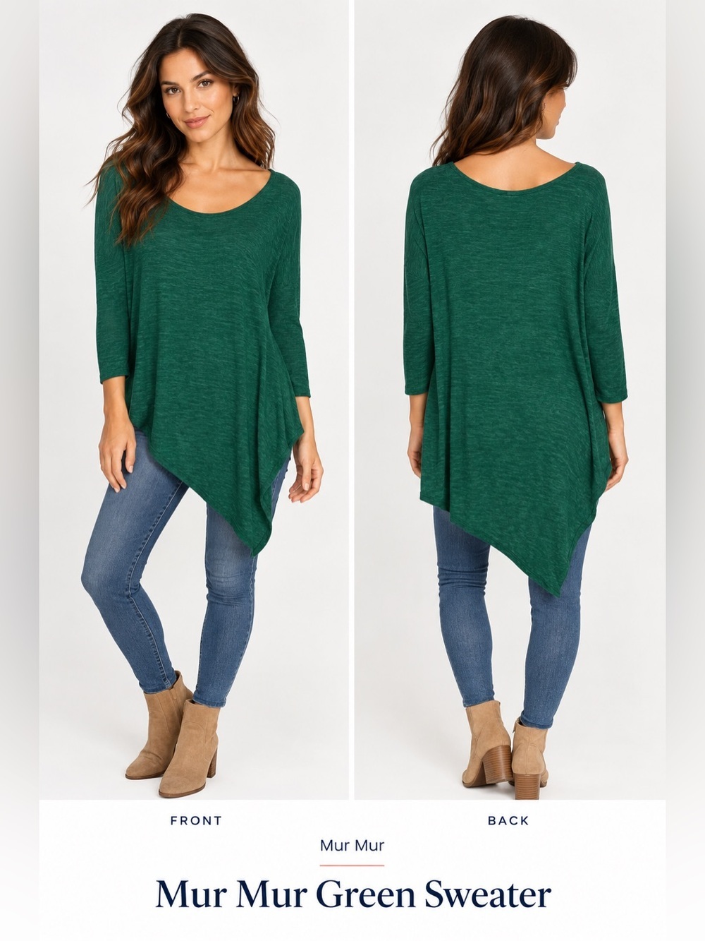 Mur Mur Green Sweater
